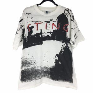 Vintage Sting 1993 GEM Concert Tour T Shirt